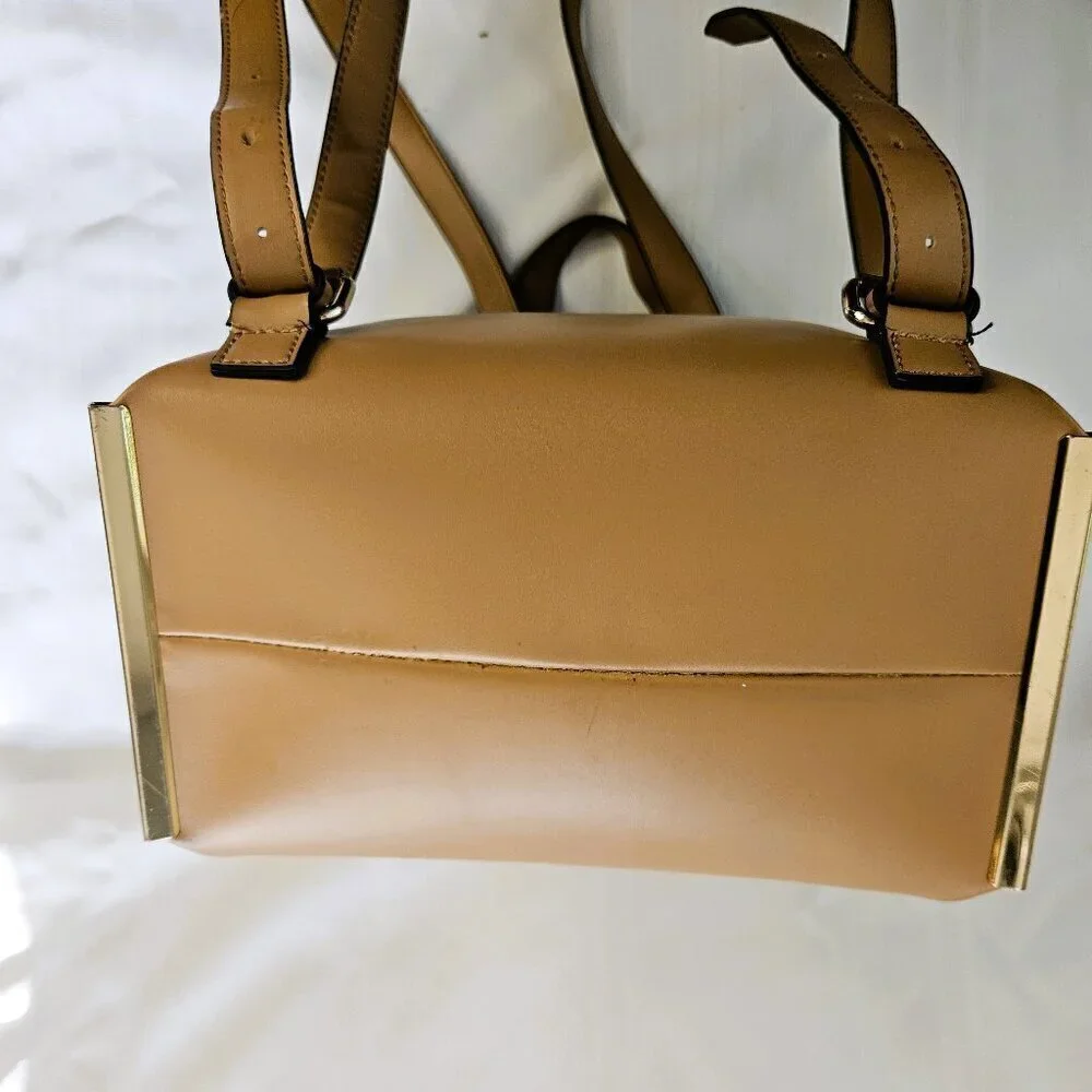 Aldo Dark Tan Unisex Backpack